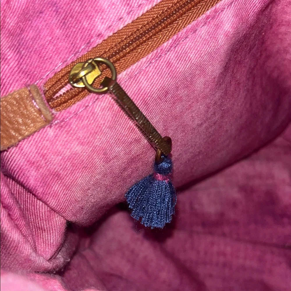 The Sak Leather Patchwork Shoulder Bag
